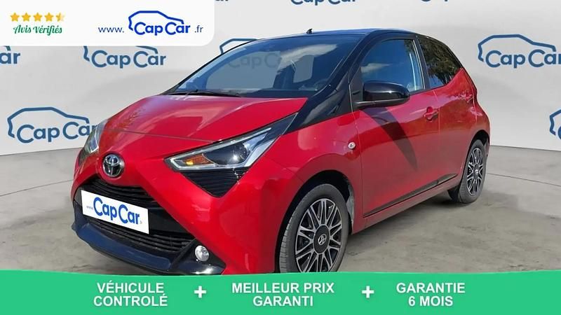 Rouge Utilisé 2021 Toyota Aygo X-cite Citadine | 11 990 € (Prix juste) - Image 1/4