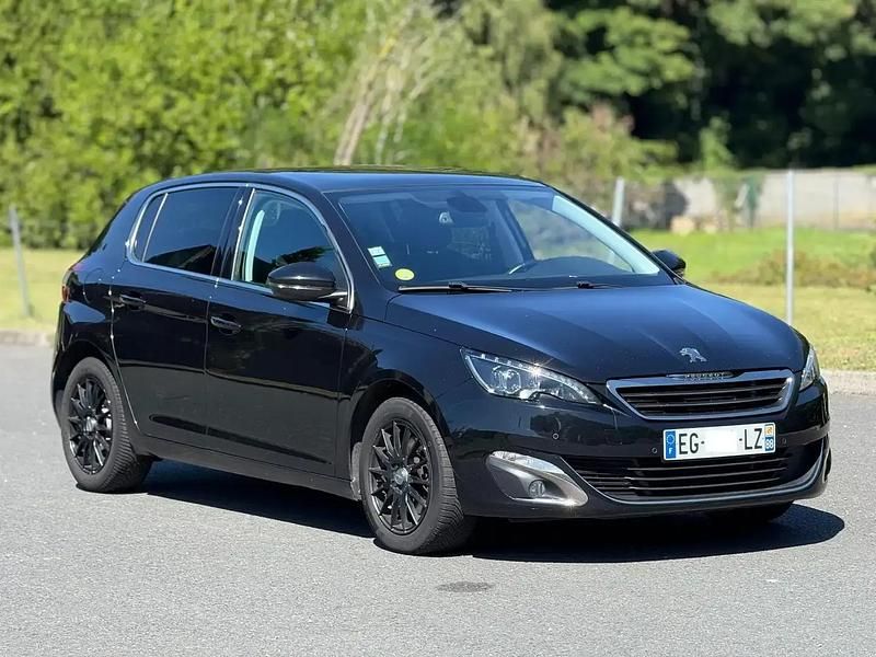 Noir Utilisé 2016 Peugeot 308 Berline | 9 990 € (Bon prix) - Image 1/4