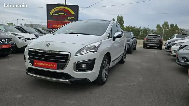 Blanc Utilisé 2016 Peugeot 3008 Monospace | 9 890 € - Image 1/4