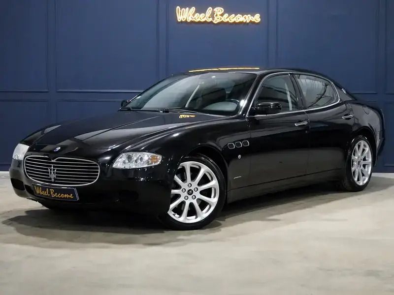 Noir Utilisé 2007 Maserati Quattroporte Berline | 24 900 € (Prix juste) - Image 1/4