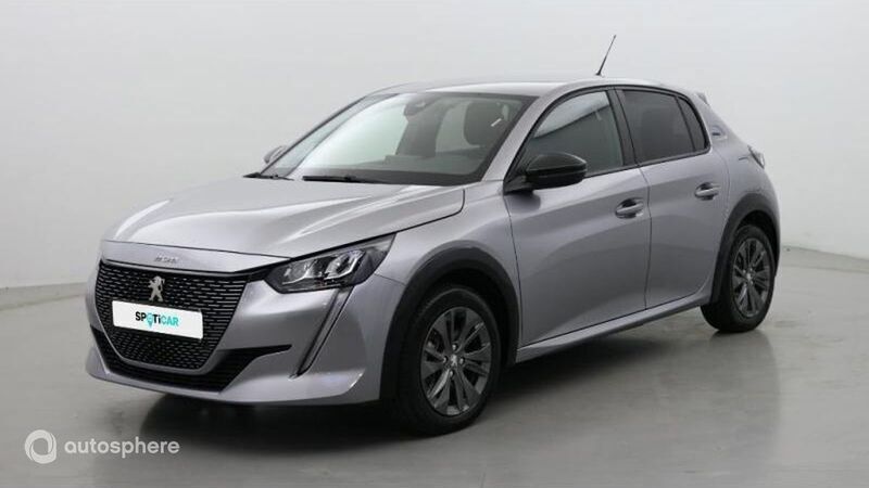 Bleu Utilisé 2022 Peugeot e-208 Style Citadine | 17 499 € (Prix juste) - Image 1/4