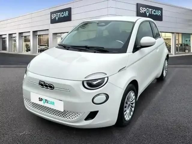 Nouvelle Fiat 500e 2025 Ice white pastel Berline