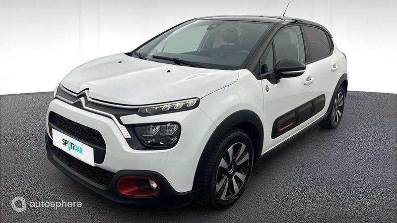 Blanc Occasion 2021 Citroën C3 PureTech Berline | 11 890 € (Prix juste) - Image 1/4
