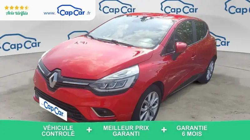 Rouge Utilisé 2017 Renault Clio IV Intens Citadine | 10 990 € (Prix juste) - Image 1/4
