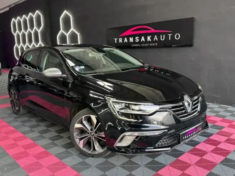 Noir Utilisé 2020 Renault Mégane GT Line GT-Line Berline | 15 990 € (Prix juste) - Image 1/4