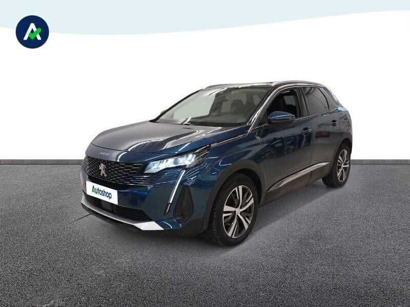 Noir Utilisé 2021 Peugeot 3008 S SUV | 18 499 € (Prix juste) - Image 1/4