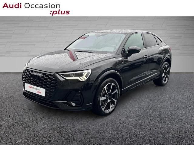 Noir mythe métallisé Occasion 2023 Audi Q3 S-Line SUV | 38 900 € - Image 1/4