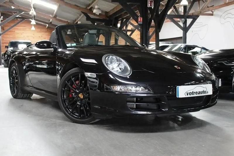 Noir Utilisé 2006 Porsche 911 Carrera S Cabriolet Cabriolet | 54 800 € - Image 1/4