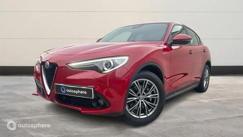 Rouge Occasion 2021 Alfa Romeo Stelvio Super SUV | 24 999 € (Super prix) - Image 1/4