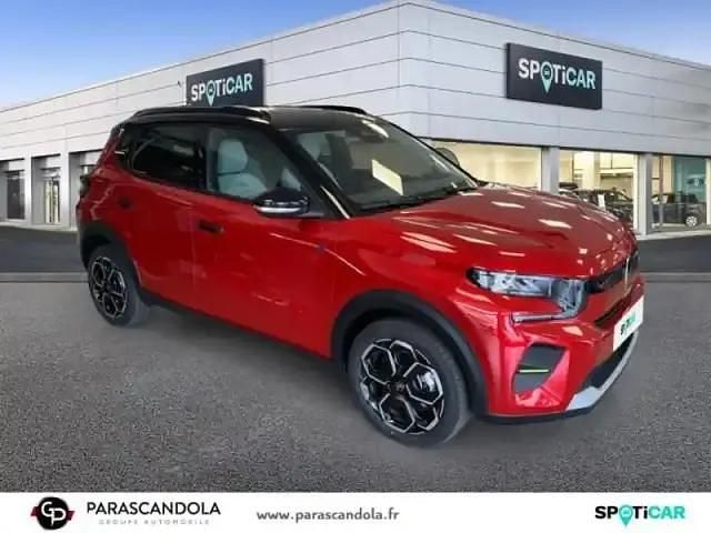 Occasion Citroën e-C3 11 kW (15 ch) 2024 Rouge elixir (s)  noir perla nera SUV