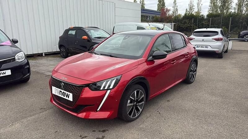 Rouge Utilisé 2020 Peugeot e-208 GTi Citadine | 14 790 € (Bon prix) - Image 1/4