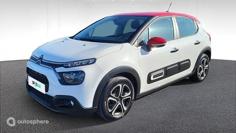 Blanc Utilisé 2023 Citroën C3 Shine Citadine | 12 737 € (Prix juste) - Image 1/4