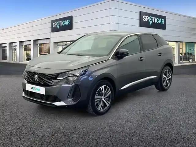 Gris Utilisé 2022 Peugeot 3008 Allure SUV | 20 990 € (Prix juste) - Image 1/4