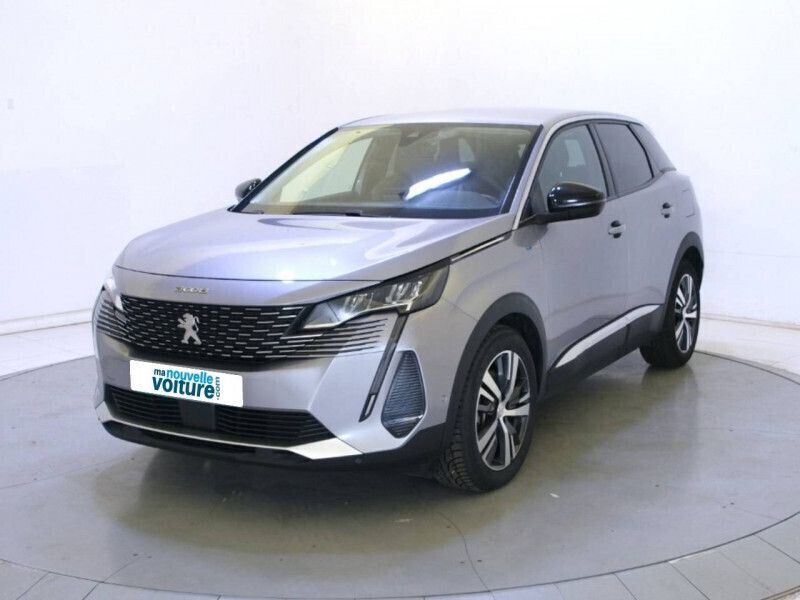 Gris Utilisé 2022 Peugeot 3008 Allure SUV | 24 990 € (Prix juste) - Image 1/4