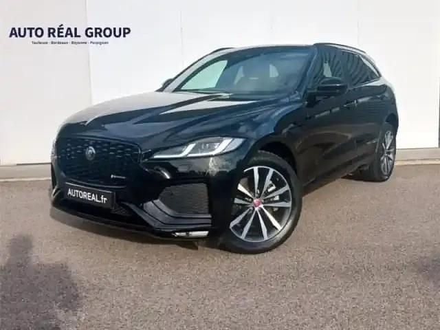 Santorini black Occasion 2021 Jaguar F-Pace SUV | 49 900 € (Prix cher) - Image 1/4