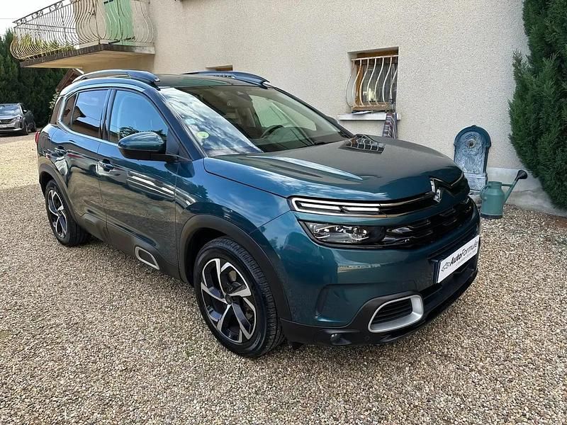 Bleu Occasion 2021 Citroën C5 Aircross Business Class SUV | 14 460 € (Bon prix) - Image 1/4