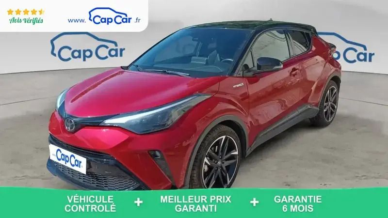 Rouge Utilisé 2021 Toyota C-HR Sport SUV | 22 990 € (Prix juste) - Image 1/4