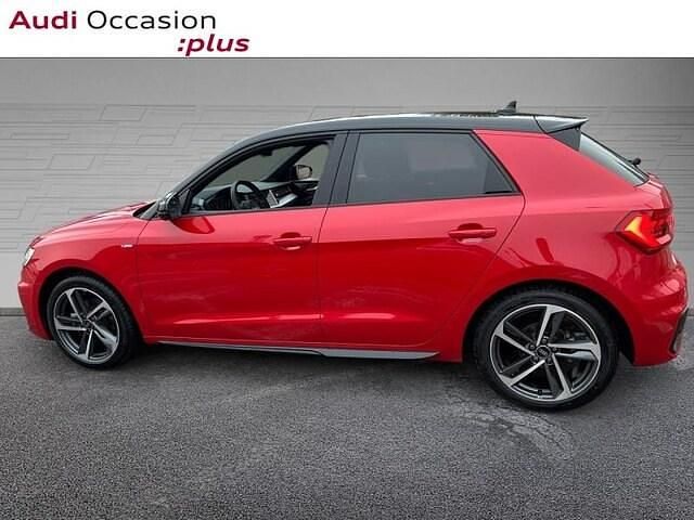 Occasion Audi A1 Sportback S-line plus 116 ch (85 kW) 2025 Rouge progressif métallisé noir mythe métallisé Citadine