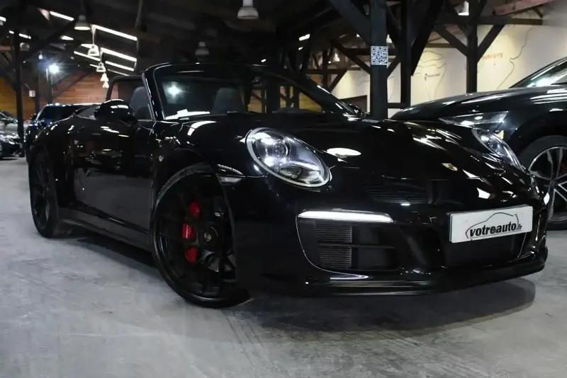 Noir Utilisé 2018 Porsche 911 Carrera GTS Cabriolet | 124 800 € (Super prix) - Image 1/4