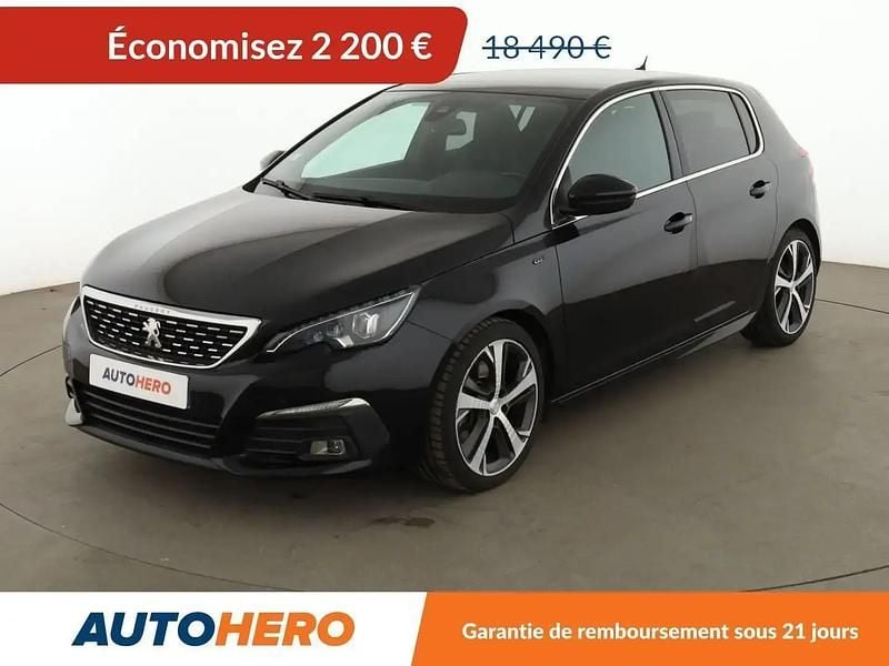 Noir Occasion 2018 Peugeot 308 GT Berline | 16 290 € (Super prix) - Image 1/2