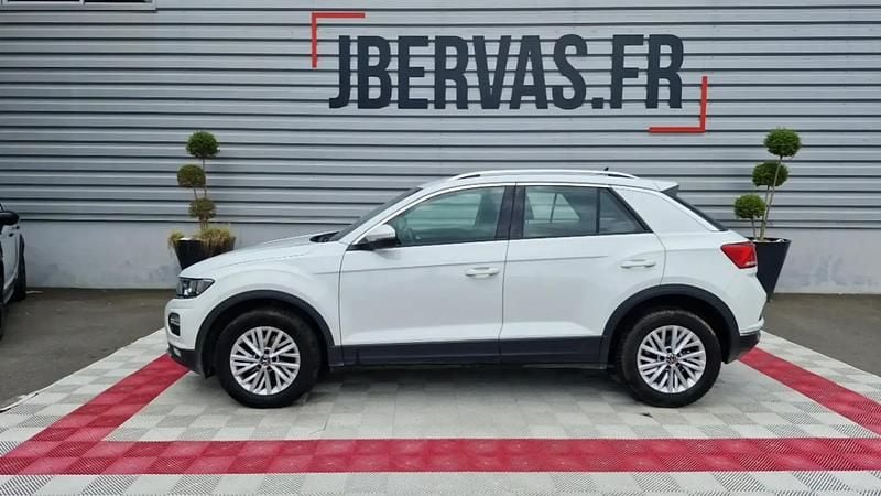 Blanc Utilisé 2021 VW T-Roc LOUNGE SUV | 19 999 € (Prix juste) - Image 1/4