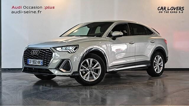 Argent rosée métallisé Utilisé 2022 Audi Q3 Sportback S-Line SUV | 37 990 € (Super prix) - Image 1/4