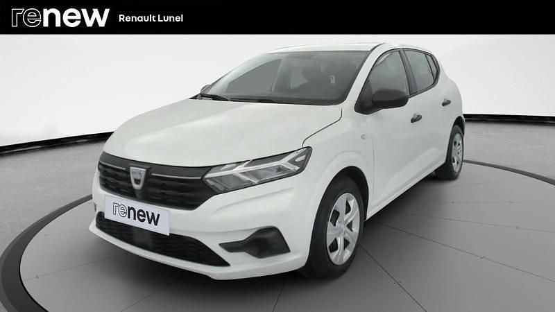 Blanc Utilisé 2022 Dacia Sandero Essentiel Citadine | 10 590 € (Super prix) - Image 1/4