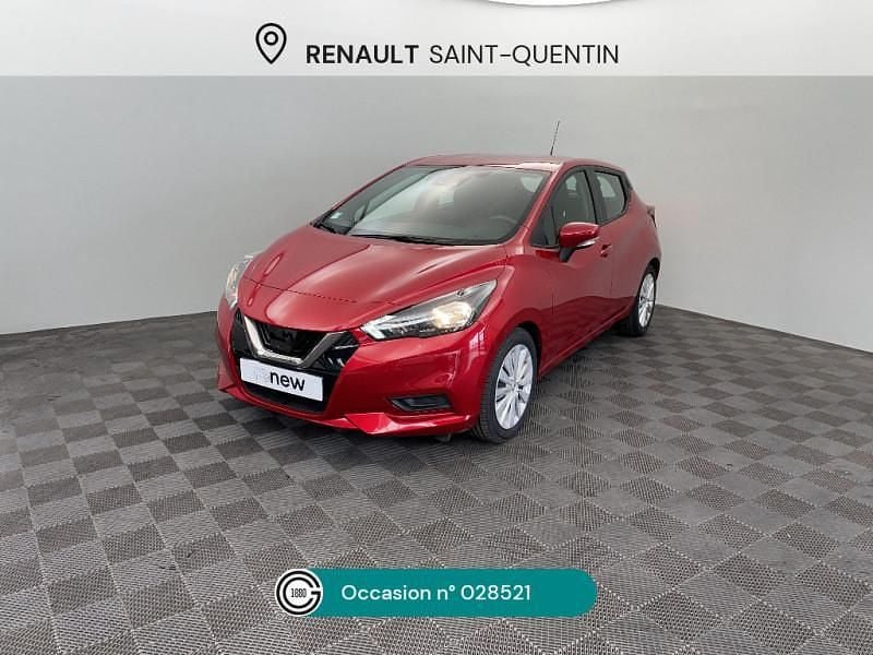 Rouge Occasion 2023 Nissan Micra Acenta Citadine | 12 990 € (Bon prix) - Image 1/4