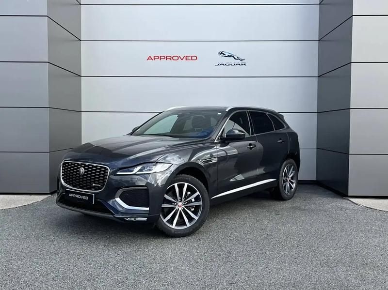 Gris Utilisé 2022 Jaguar F-Pace R-Dynamic SUV | 47 900 € (Bon prix) - Image 1/4