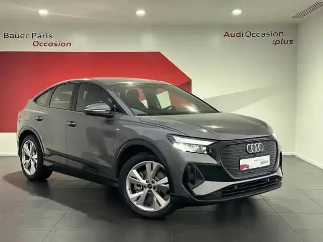 Gris typhon métallisé Utilisé 2025 Audi Q4 Sportback e-tron S-Line SUV | 59 670 € - Image 1/4