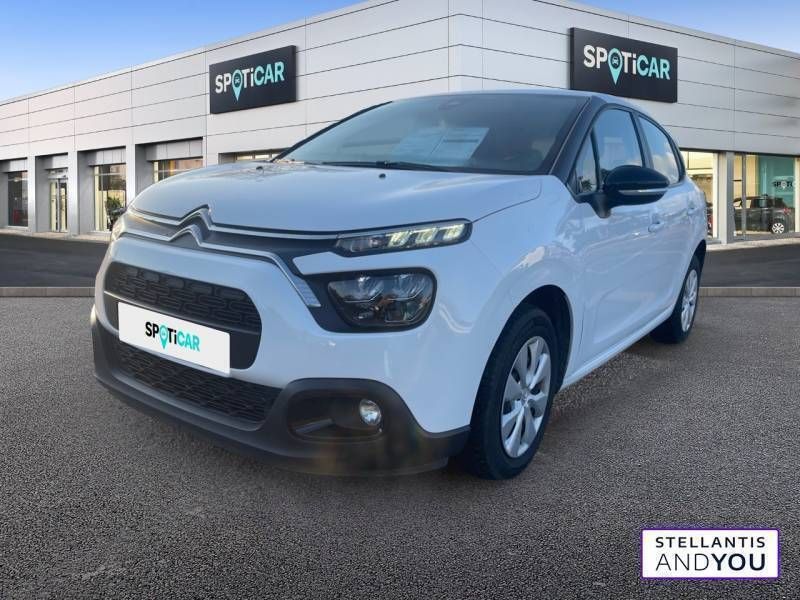 Blanc Utilisé 2021 Citroën C3 Business Class Citadine | 10 990 € (Bon prix) - Image 1/3