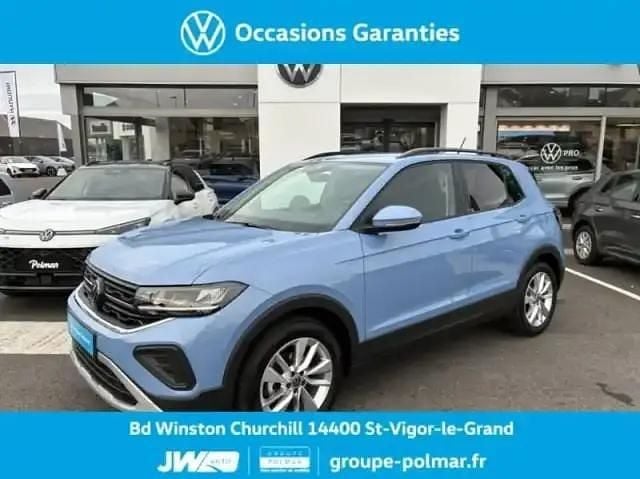 Bleu clair métallisée Utilisé 2025 VW T-Cross Edition SUV | 24 990 € (Prix juste) - Image 1/4