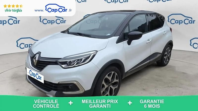 Blanc Occasion 2018 Renault Captur SUV | 10 290 € (Super prix) - Image 1/4