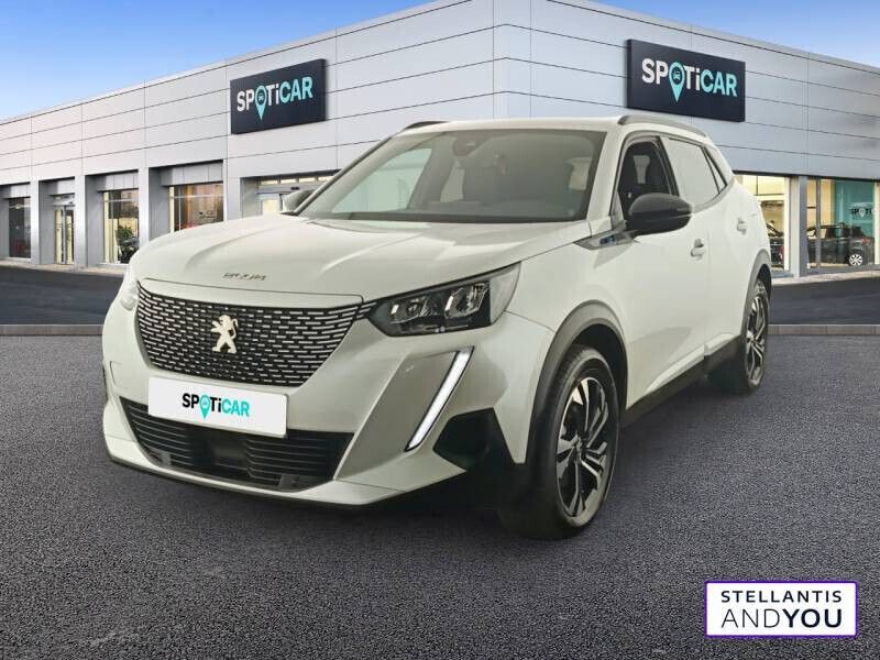 Blanc Utilisé 2022 Peugeot e-2008 Allure SUV | 18 390 € (Prix juste) - Image 1/4