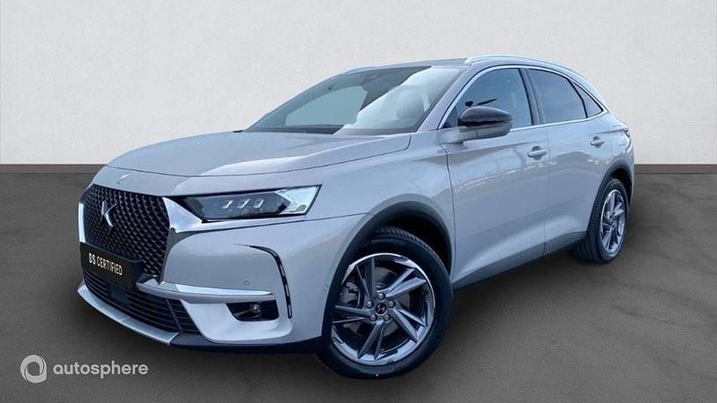 Blanc Utilisé 2021 DS Automobiles DS7 Crossback Rivoli SUV | 30 876 € (Prix assez cher) - Image 1/4