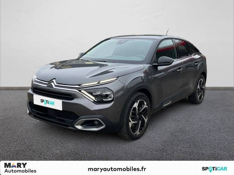 Gris Utilisé 2021 Citroën C4 PureTech Berline | 17 690 € (Prix juste) - Image 1/4