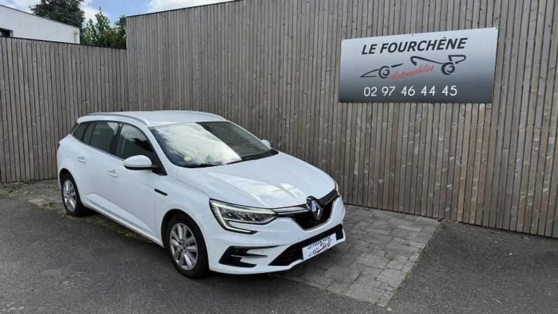 Blanc Utilisé 2022 Renault Mégane GrandTour Business Break | 13 490 € (Prix juste) - Image 1/4