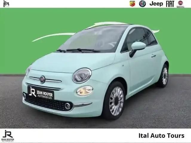 Coloris pastel extra série mint green Occasion 2019 Fiat 500 Lounge Berline | 10 980 € (Prix juste) - Image 1/4