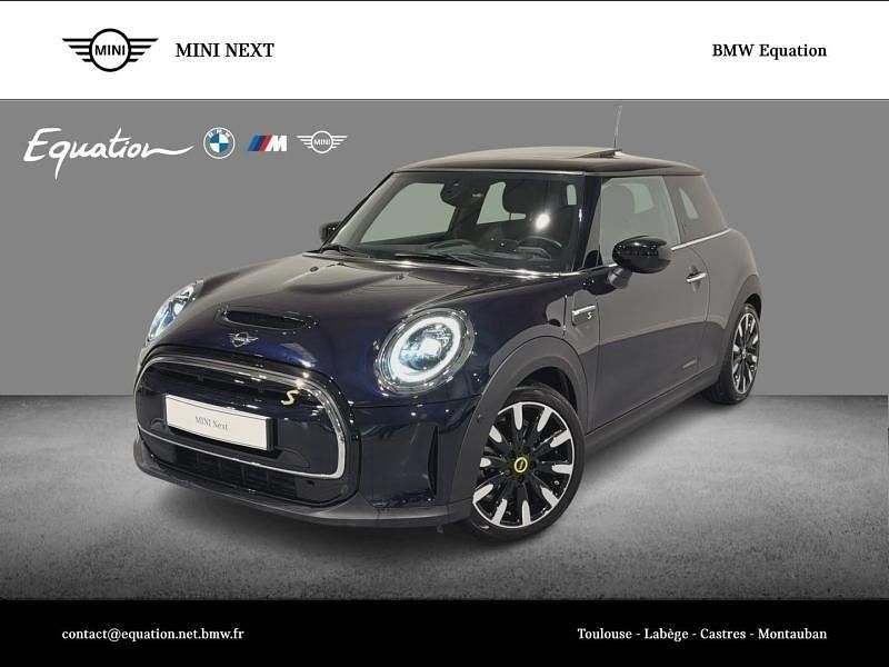 Noir Utilisé 2021 Mini Cooper SE Citadine | 17 990 € (Prix juste) - Image 1/4