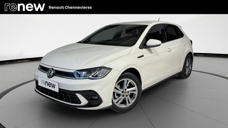 Blanc Utilisé 2024 VW Polo R-line Citadine | 24 990 € (Prix cher) - Image 1/4