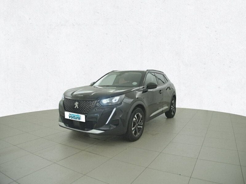 Noir Utilisé 2021 Peugeot 2008 Allure SUV | 17 999 € (Prix juste) - Image 1/4