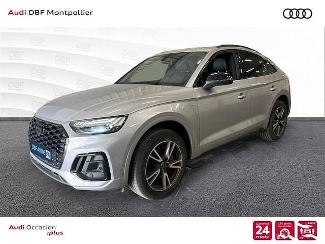 Argent fleuret métallisé Utilisé 2023 Audi Q5 Sportback S-Line SUV | 58 890 € (Prix assez cher) - Image 1/4