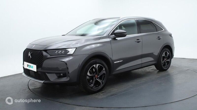 Gris Utilisé 2018 DS Automobiles DS7 Crossback Performance Line Plus SUV | 22 480 € (Prix juste) - Image 1/4