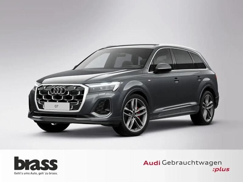 Gris Occasion 2024 Audi Q7 S-Line SUV | 66 300 € - Image 1/4