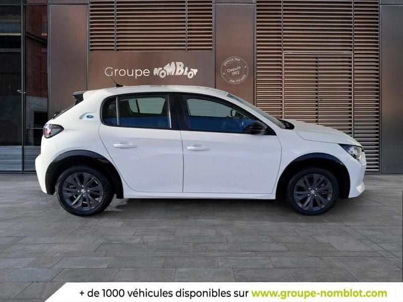 Occasion Peugeot e-208 Active 100 kW (136 ch) 2022 Blanc Citadine