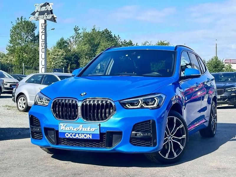 Bleu Utilisé 2021 BMW X1 Sport Line SUV | 29 590 € (Prix juste) - Image 1/4