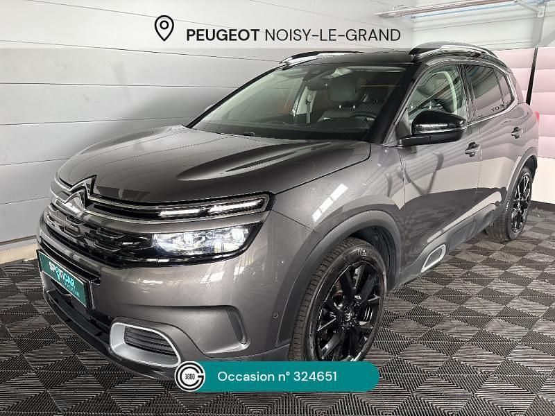 Gris Utilisé 2020 Citroën C5 Aircross PureTech SUV | 16 950 € (Prix juste) - Image 1/4