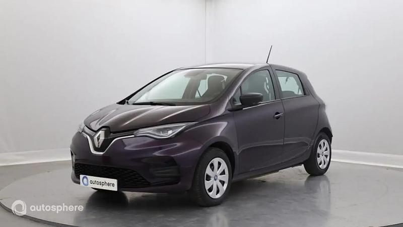 Violet Utilisé 2021 Renault Zoe Life Citadine | 12 299 € (Bon prix) - Image 1/4
