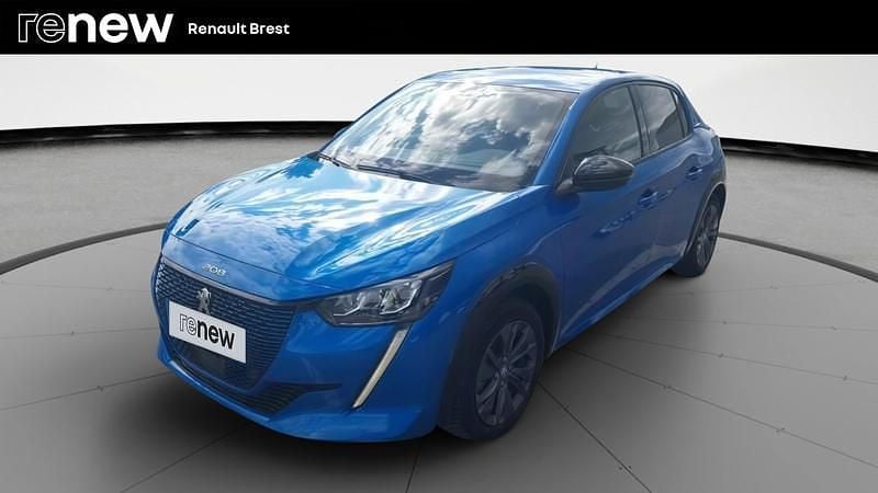 Bleu Occasion 2022 Peugeot e-208 Allure Citadine | 15 990 € (Prix juste) - Image 1/4