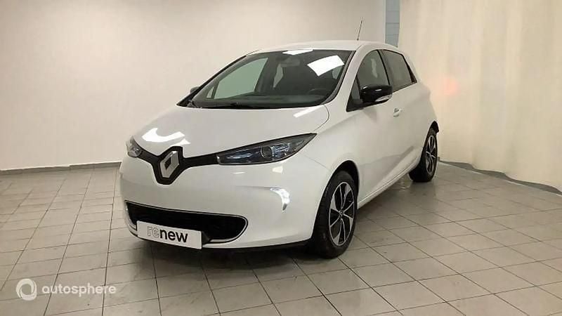 Blanc nacré Utilisé 2019 Renault Zoe Intens Citadine | 7 999 € (Super prix) - Image 1/4